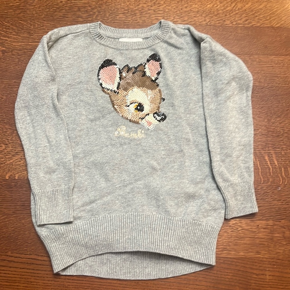 Gap Kids Disney Bambi Sweater. Size: XS